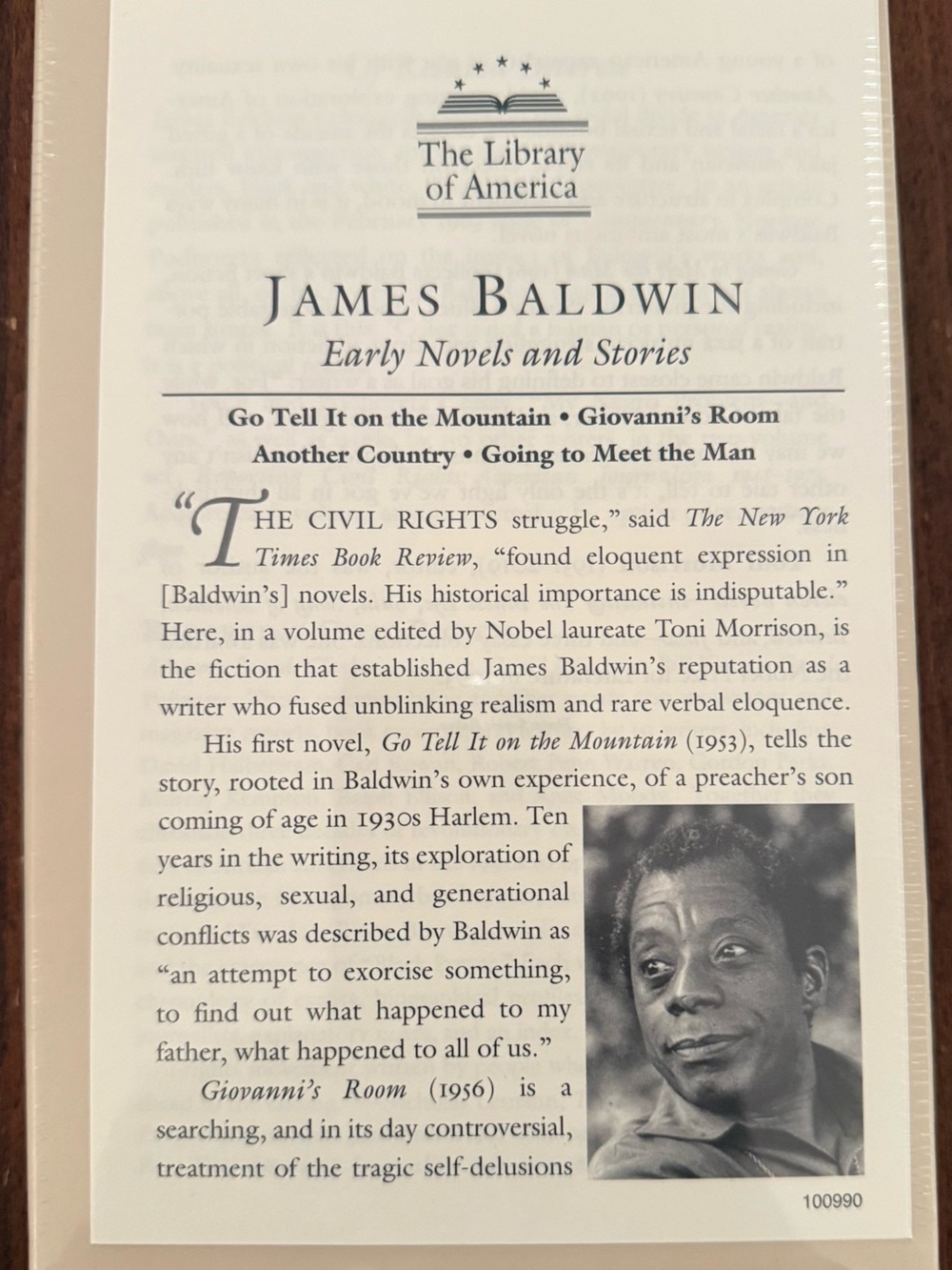 The Library of America - James Baldwin: Early Novels and Stories - White/Cream